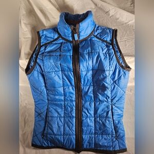 Blue Quilted Women's Vest